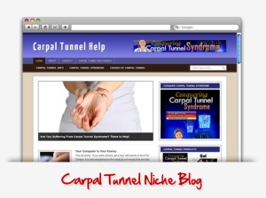 Carpal Tunnel Niche Blog